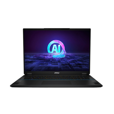 Máy Tính Xách Tay MSI Stealth 18 AI Studio Core Ultra 9-185H/32GB DDR5/2TB SSD/18" UHD+/Nvidia Geforce RTX 4080/Windows 11 Home/Midnight Black (A1VHG-058VN)
