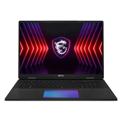 Máy Tính Xách Tay MSI Titan 18 HX Core i9-14900H/128GB DDR5/4TB SSD/18" UHD+/Nvidia Geforce RTX 4090/Win 11 Home/Core Black (A14VI-205VN)