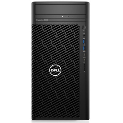 Máy Trạm Workstation Dell Precision 3660 Tower Core i7-13700/16GB DDR5/256GB SSD + 1TB HDD/NVIDIA T400/DVD_RW/Ubuntu 22.04 (42PT3660D21)