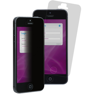 Miếng Dán Chống Nhìn Trộm 3M Dành Cho Điện Thoại iPhone 5/5S/5C/SE - Black Filter (MPF828717)