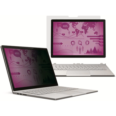 Miếng Dán Chống Nhìn Trộm 3M Dành Cho Surface Book - High Clarity Black Filter (HCNMS001)