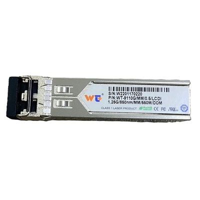 Module Quang WinTop SFP 1.25G MM 850nm, 550M (WT-9110G/MM/0.5/LCD)