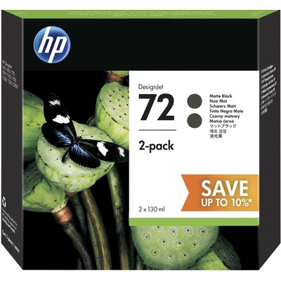 Mực In HP 72 130ml Black Ink Crtg 2-Pack (P2V33A)