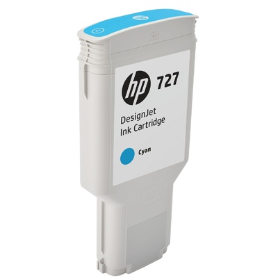 Mực In HP 727 300-ml Cyan Ink Cartridge (F9J76A)