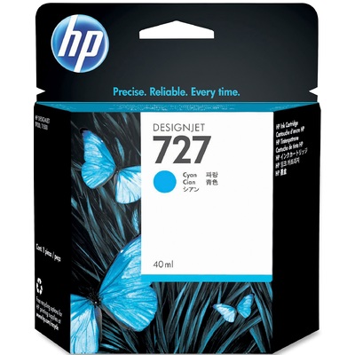 Mực In HP 727 40-ml Cyan Ink Cartridge (B3P13A)