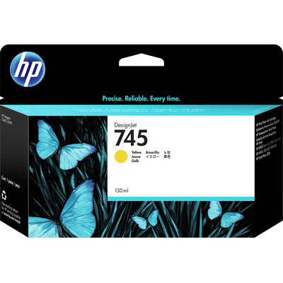 Mực In HP 745 130-ml Yellow Ink Cartridge (F9J96A)
