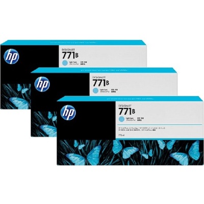 Mực In HP 771B Light Cyan Ink Cartridge 3-Pack (B6Y28A)