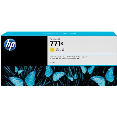 Mực In HP 771B Yellow Ink Cartridge 3-Pack (B6Y26A)