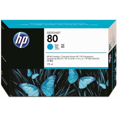 Mực In HP 80 175-ml Cyan DesignJet Ink Cartridge (C4872A)