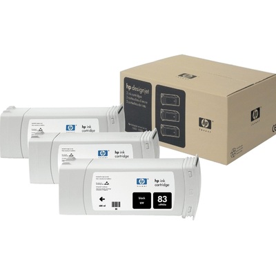 Mực In HP 83 3-pack 680-ml Black UV Cartridges (C5072A)