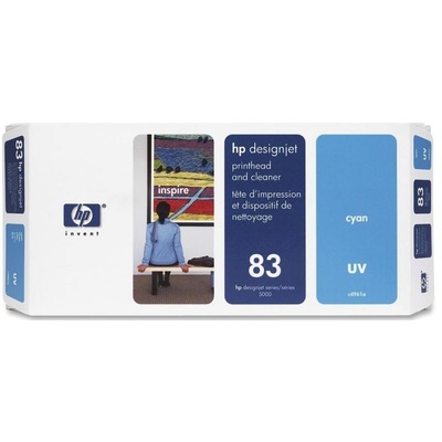 Mực In HP 83 Cyan DesignJet UV Printhead and Printhead Cleaner (C4961A)