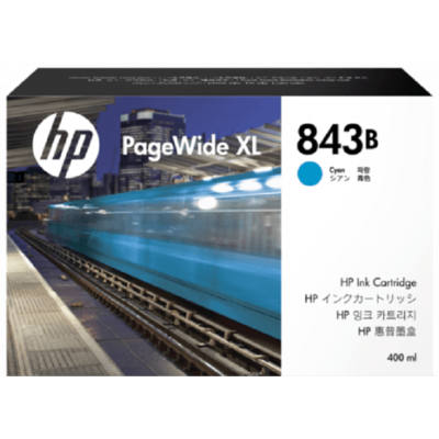 Mực In HP 843B 400-ml Cyan Ink Cartridge (C1Q62A)