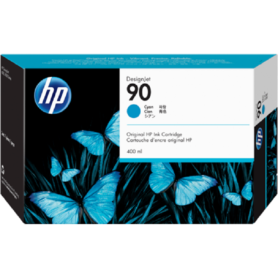 Mực In HP 90 3-pack 400-ml Cyan DesignJet Ink Cartridges (C5083A)