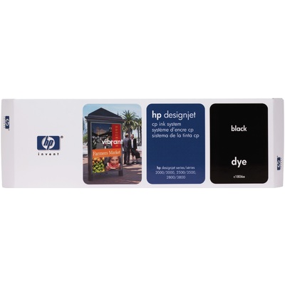 Mực In HP DesignJet CP 410-ml Black Dye Ink System (C1806A)