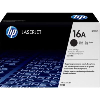 Mực In Laser HP 16A Black Original LaserJet Toner Cartridge (Q7516A)
