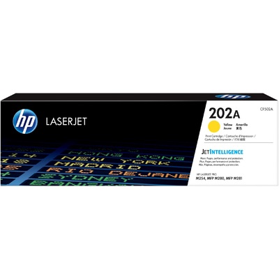 Mực In Laser HP 202A Yellow Original LaserJet Toner Cartridge (CF502A)