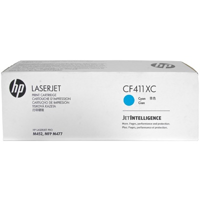 Mực In Laser HP 410XC High Yield Cyan Contract Original LaserJet Toner Cartridge (CF411XC)