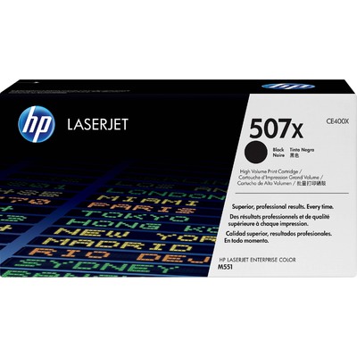 Mực In Laser HP 507X High Yield Black Original LaserJet Toner Cartridge (CE400X)