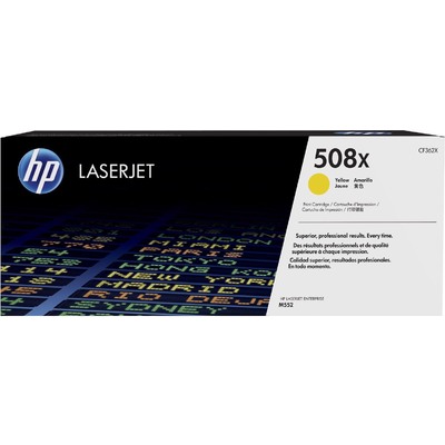 Mực In Laser HP 508X High Yield Yellow Original LaserJet Toner Cartridge (CF362X)