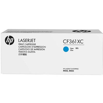 Mực In Laser HP 508XC High Yield Cyan Contract Original LaserJet Toner Cartridge (CF361XC)