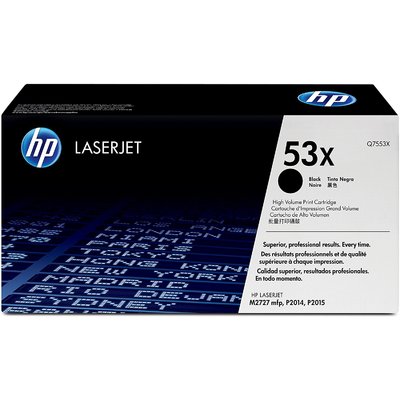 Mực In Laser HP 53X High Yield Black Original LaserJet Toner Cartridge (Q7553X)