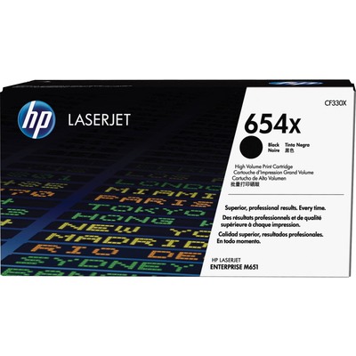 Mực In Laser HP 654X High Yield Black Original LaserJet Toner Cartridge (CF330X)