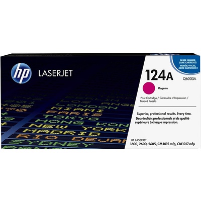 Mực In Laser Màu HP 124A Magenta Original LaserJet Toner Cartridge (Q6003A)