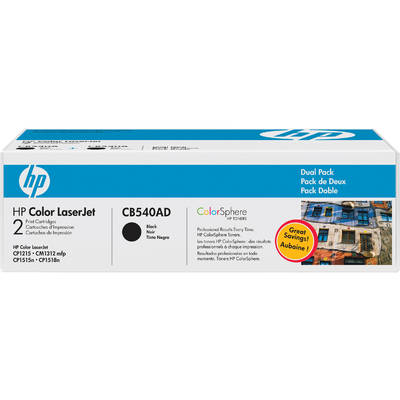 Mực In Laser Màu HP 125A Black Original LaserJet Toner Cartridge (CB540AD)