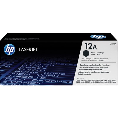 Mực In Laser Màu HP 12A Black Original LaserJet Toner Cartridge (Q2612A)