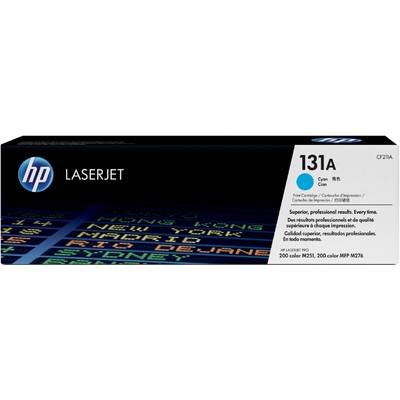 Mực In Laser Màu HP 131A Cyan Original LaserJet Toner Cartridge (CF211A)