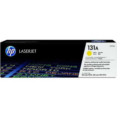 Mực In Laser Màu HP 131A Yellow Original LaserJet Toner Cartridge (CF212A)