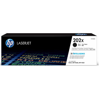 Mực In Laser Màu HP 202X High Yield Black Original LaserJet Toner Cartridge (CF500X)