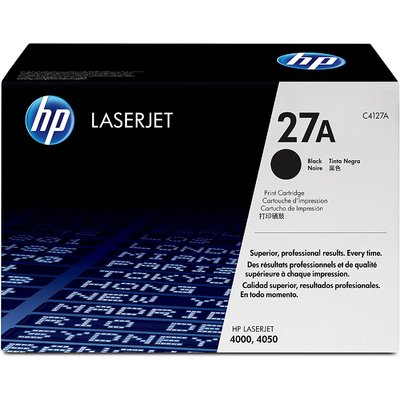 Mực In Laser Màu HP 27A Black Original LaserJet Toner Cartridge (C4127A)