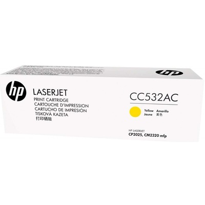 Mực In Laser Màu HP 304A Yellow Original Toner Cartridge (CC532AC)