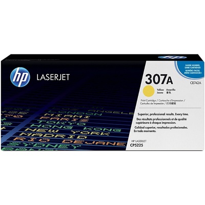 Mực In Laser Màu HP 307A Yellow Original LaserJet Toner Cartridge (CE742A)