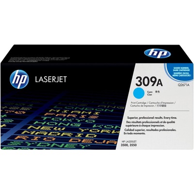 Mực In Laser Màu HP 309A Cyan Original LaserJet Toner Cartridge (Q2671A)