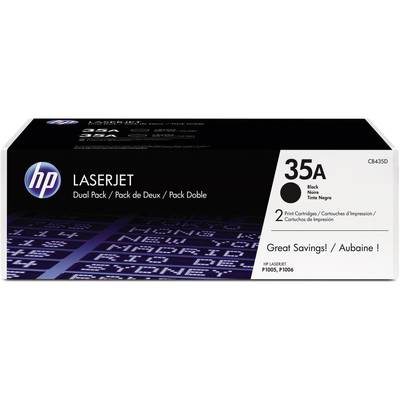 Mực In Laser Màu HP 35A 2-pack Black Original LaserJet Toner Cartridges (CB435AD)