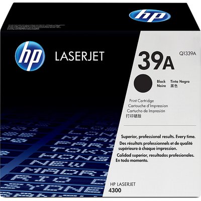 Mực In Laser Màu HP 39A Black Original LaserJet Toner Cartridge (Q1339A)