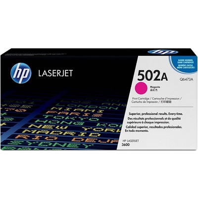 Mực In Laser Màu HP 502A Magenta Original LaserJet Toner Cartridge (Q6473A)