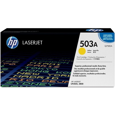 Mực In Laser Màu HP 503A Yellow Original LaserJet Toner Cartridge (Q7582A)