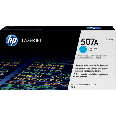 Mực In Laser Màu HP 507A Cyan Original LaserJet Toner Cartridge (CE401A)