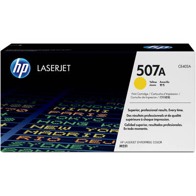 Mực In Laser Màu HP 507A Yellow Original LaserJet Toner Cartridge (CE402A)