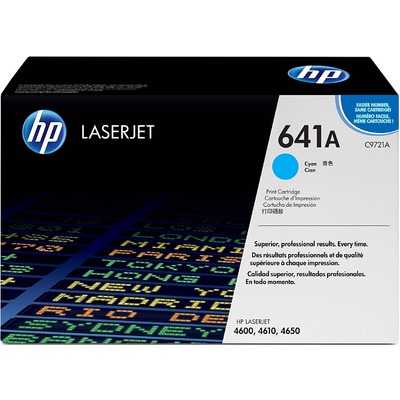 Mực In Laser Màu HP 641A Cyan Original LaserJet Toner Cartridge (C9721A)