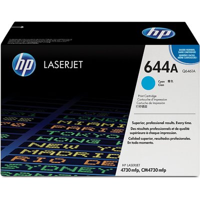 Mực In Laser Màu HP 644A Cyan Original LaserJet Toner Cartridge (Q6461A)