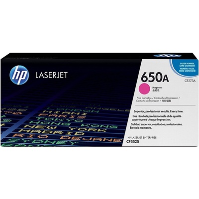 Mực In Laser Màu HP 650A Magenta Original LaserJet Toner Cartridge (CE273A)