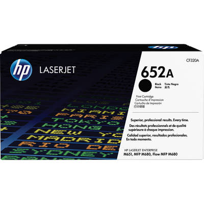 Mực In Laser Màu HP 652A Black Original LaserJet Toner Cartridge (CF320A)