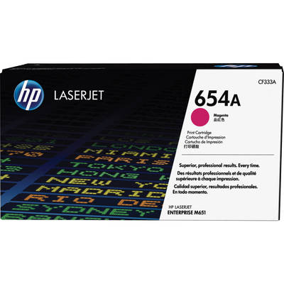 Mực In Laser Màu HP 654A Magenta Original LaserJet Toner Cartridge (CF333A)