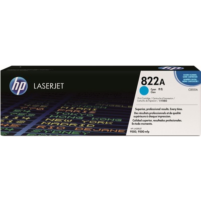 Mực In Laser Màu HP 822A Cyan Original LaserJet Toner Cartridge (C8551A)