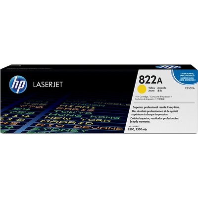 Mực In Laser Màu HP 822A Yellow Original LaserJet Toner Cartridge (C8552A)