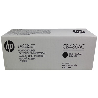 Mực In Laser Màu HP  Black Contract Original LaserJet Toner Cartridge (CB436AC)